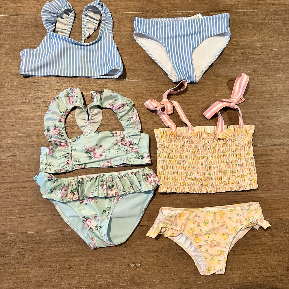 Girls minnow bikini